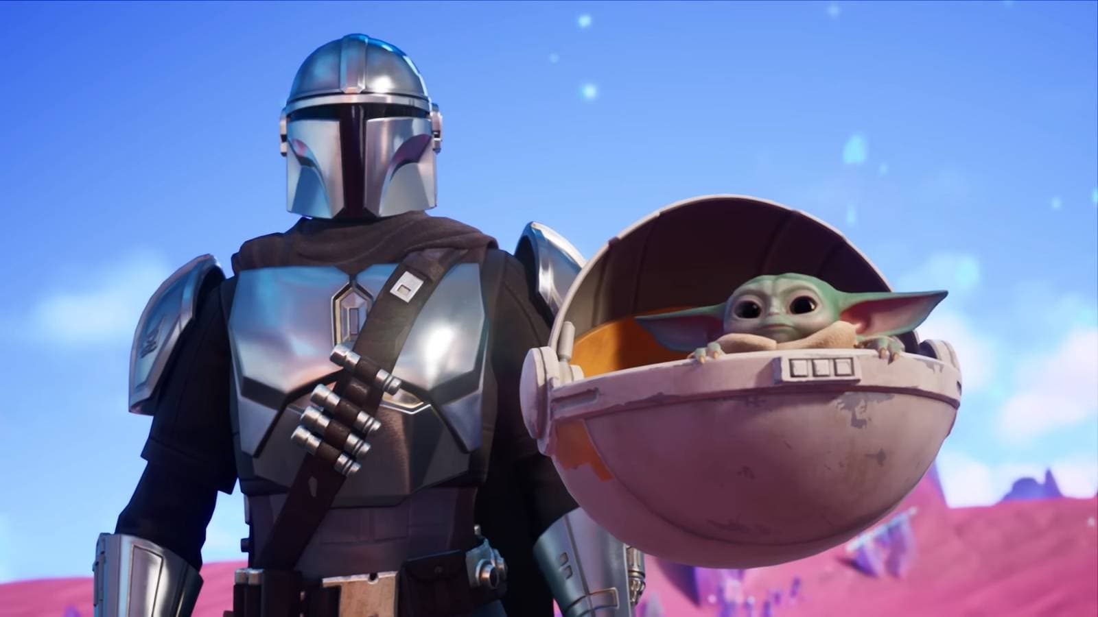 Fortnite oferece 10 minutos de The Mandalorian and Grogu