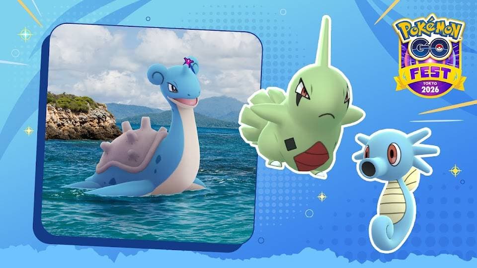 Pokémon GO: evento da Blanche traz Lapras com acessório