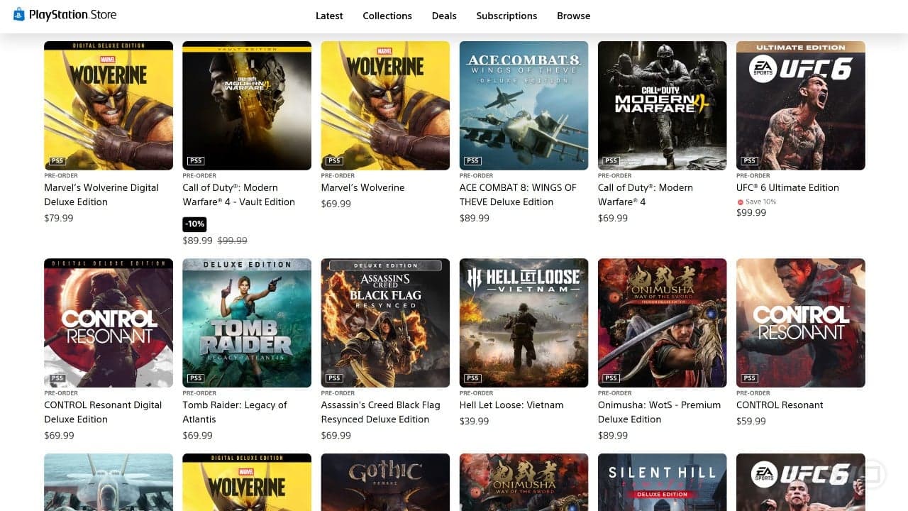 Wolverine ultrapassa Call of Duty nas pré-vendas da PS Store